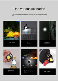 Mini linterna full portatil usb recargable todo terreno