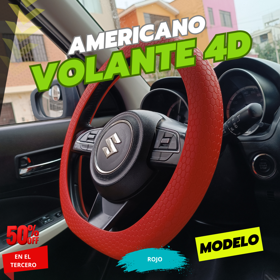 Funda volante deportiva 4D