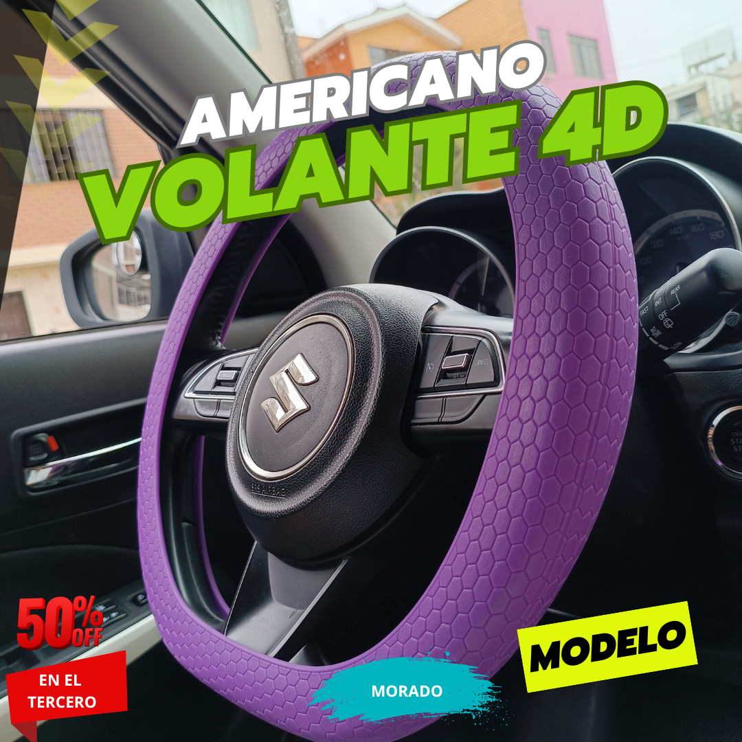 Funda volante deportiva 4D