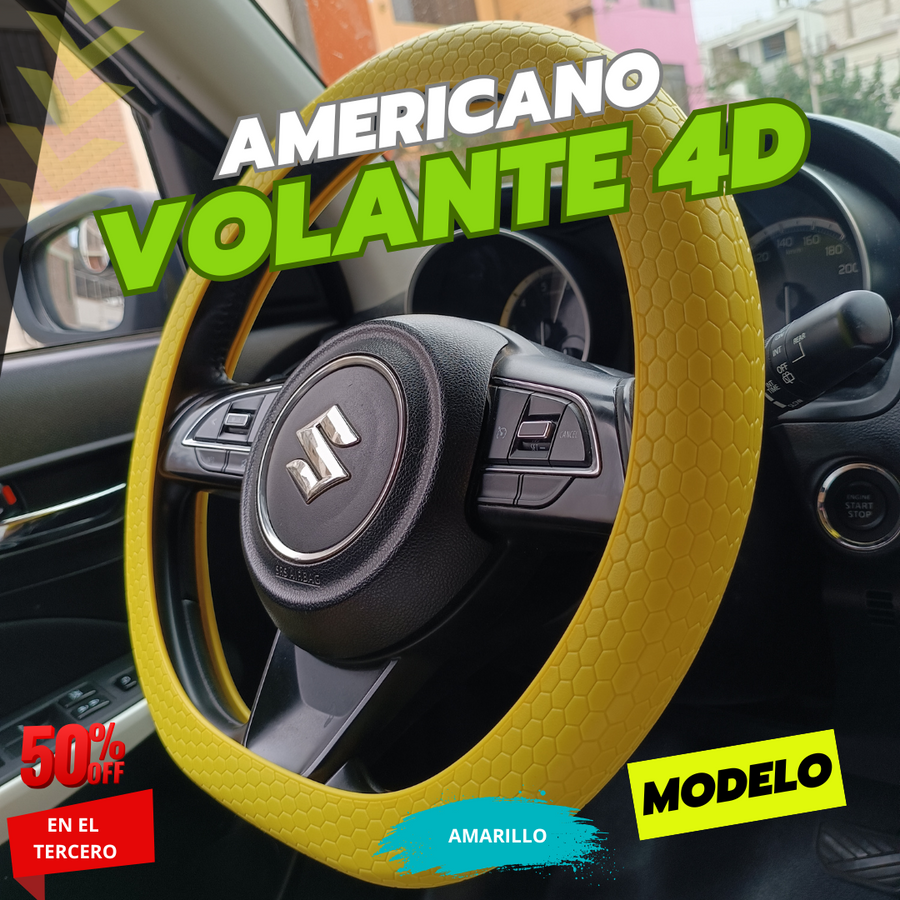 Funda volante deportiva 4D