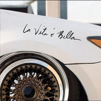 La Vida es Bella - Pegatina