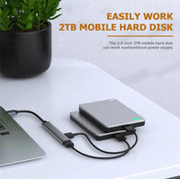 Adaptador Múltiple Entrada USB