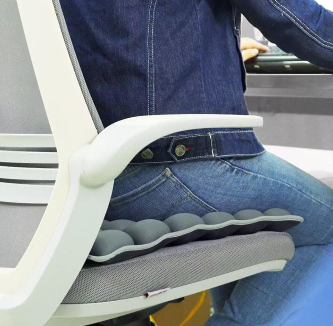 Cojín 3D Anti-transpirable, masaje descompresión y relajación (1 pieza)