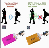 Tarjetero Anti RFID - Bloqueo de lector (5 piezas)