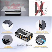 Billetera Tarjetero Aluminio RFID