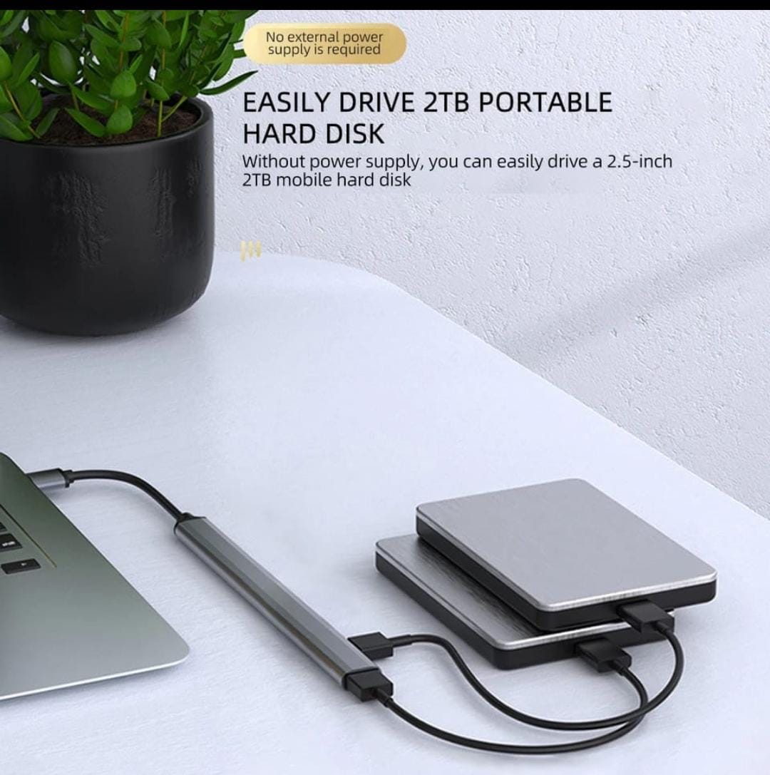 Adaptador Múltiple - Entrada Tipo USB