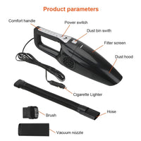 Aspiradora manual 12v 120w