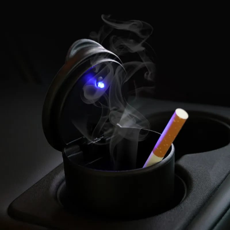 Cenicero led portatil universal