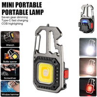 Linterna led mutifuncion emergencia