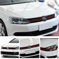 Pegatina frontal linea roja