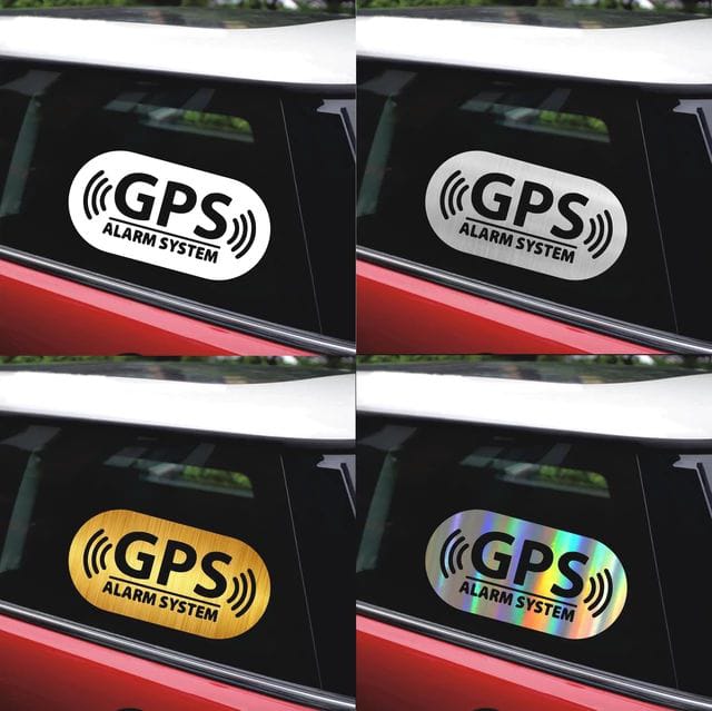 Pegatina gps
