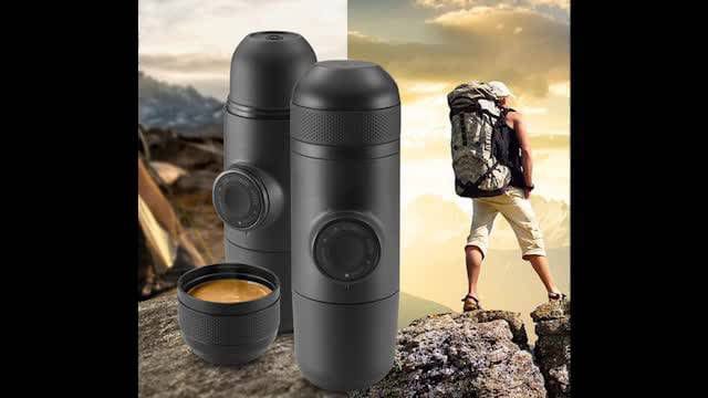 Cafetera manual portatil