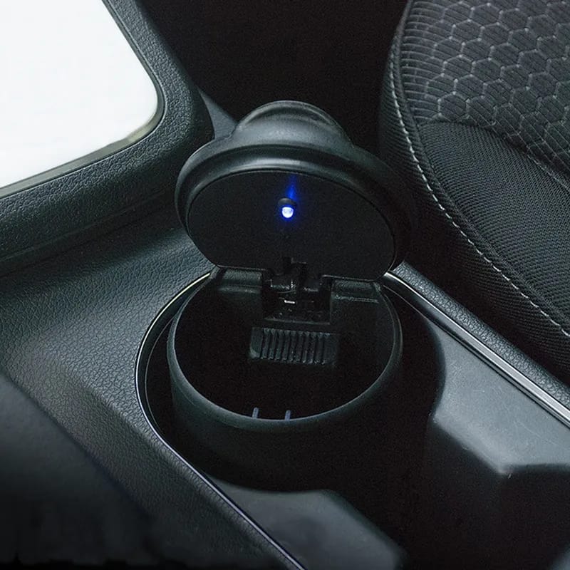 Cenicero led portatil universal