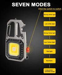 Linterna led mutifuncion emergencia