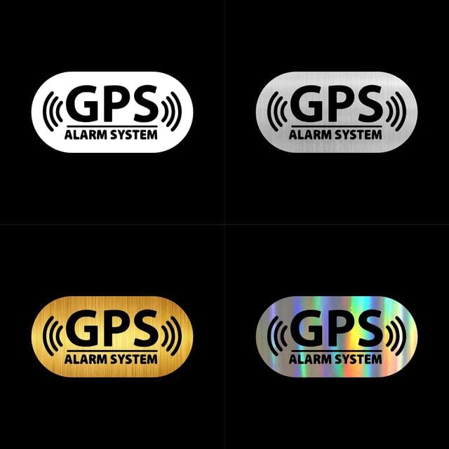 Pegatina gps
