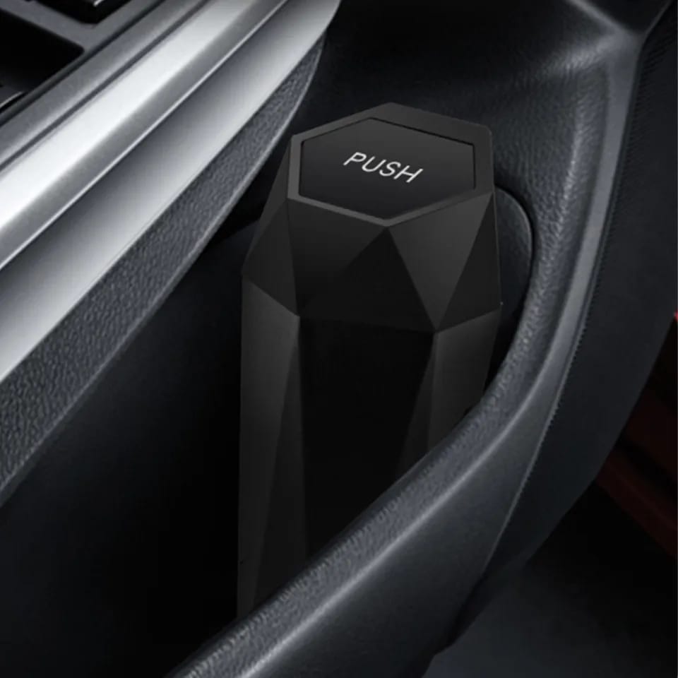 Cubo basura portatil negro