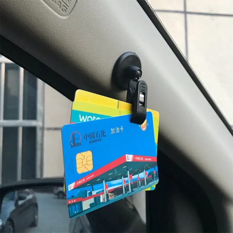 Clip montaje interior coche 6pcs negro