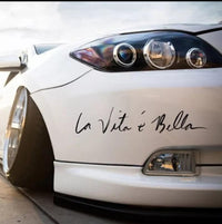 La Vida es Bella - Pegatina