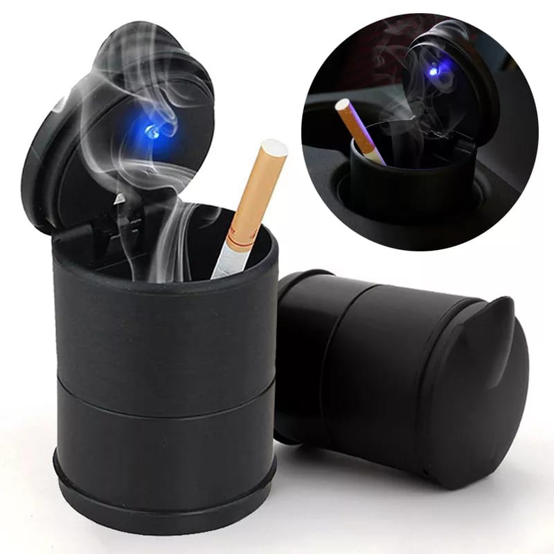Cenicero led portatil universal