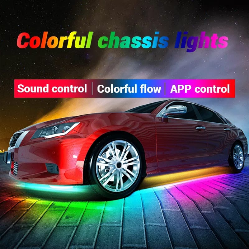 Luces inferiores led multicolor APPS celular