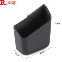 Organizador almacenamiento negro 2pcs