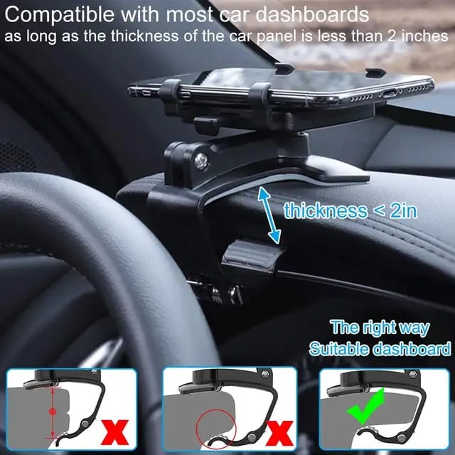 Soporte celular giratorio 360°