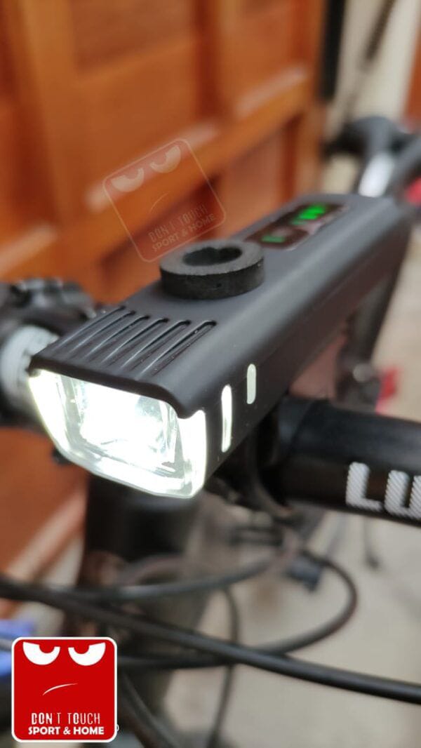 Luz delantera bicicleta luminosidad variable