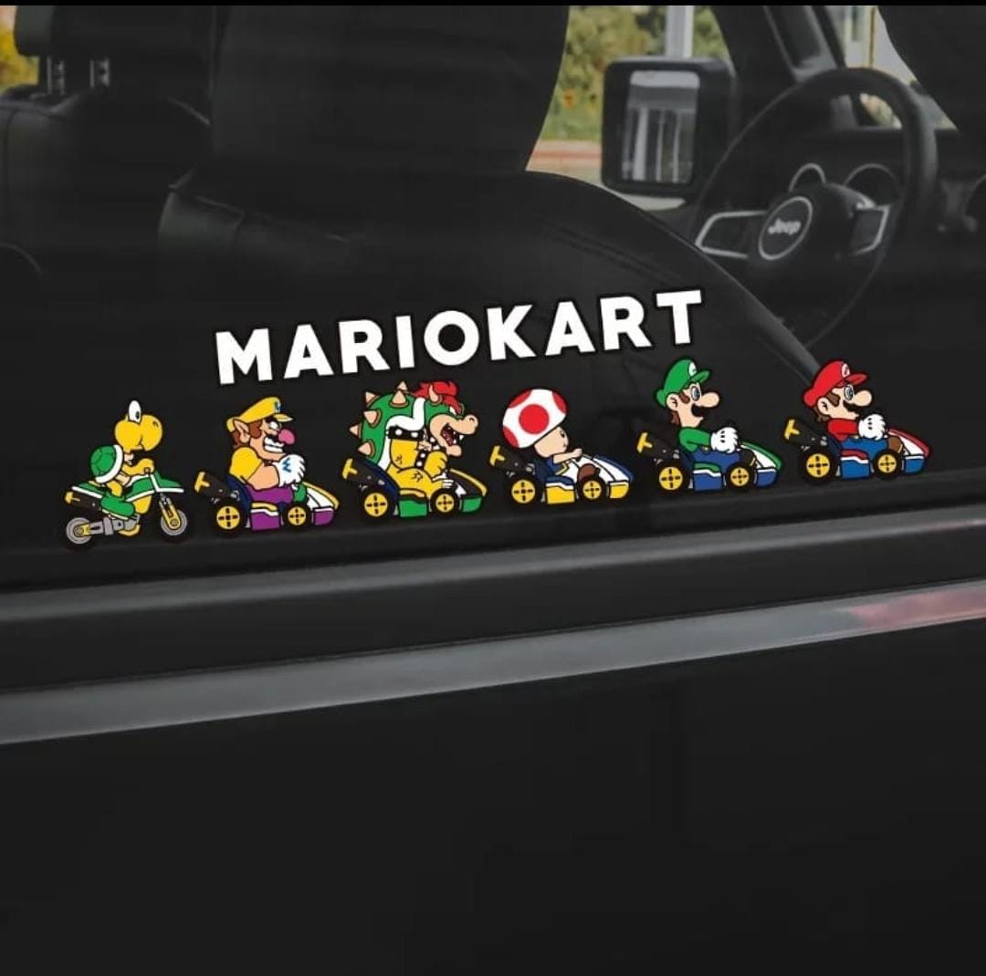 Pegatina Mario Kart