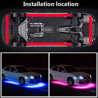 Luces inferiores led multicolor APPS celular