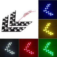 Luz direccion espejo