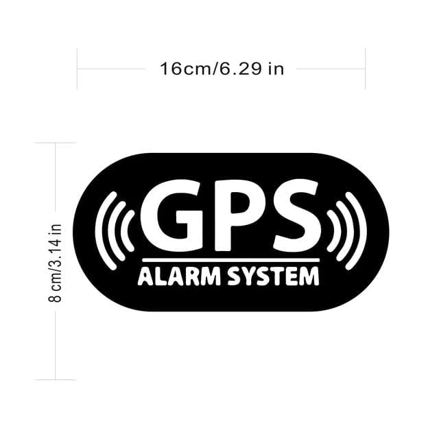 Pegatina gps
