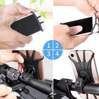 Soporte celular multiple bicicleta rotacion