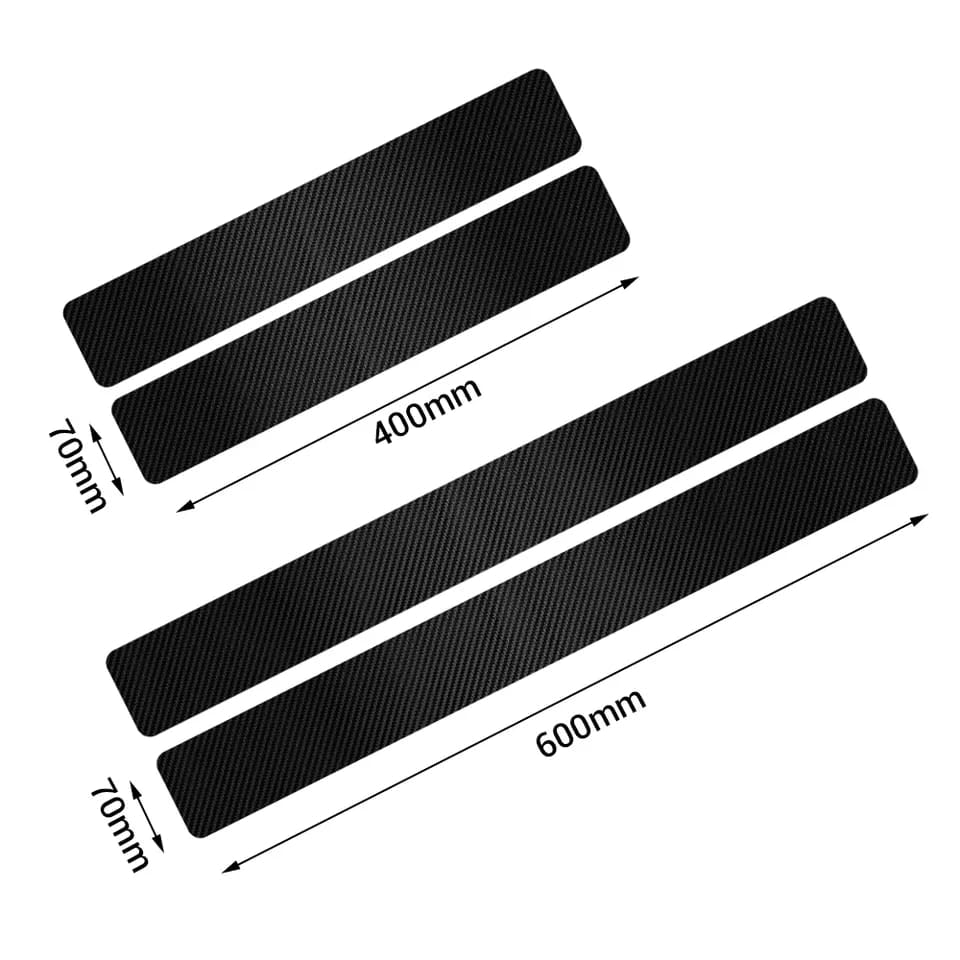 Pegatina protector umbrales puerta 4pcs
