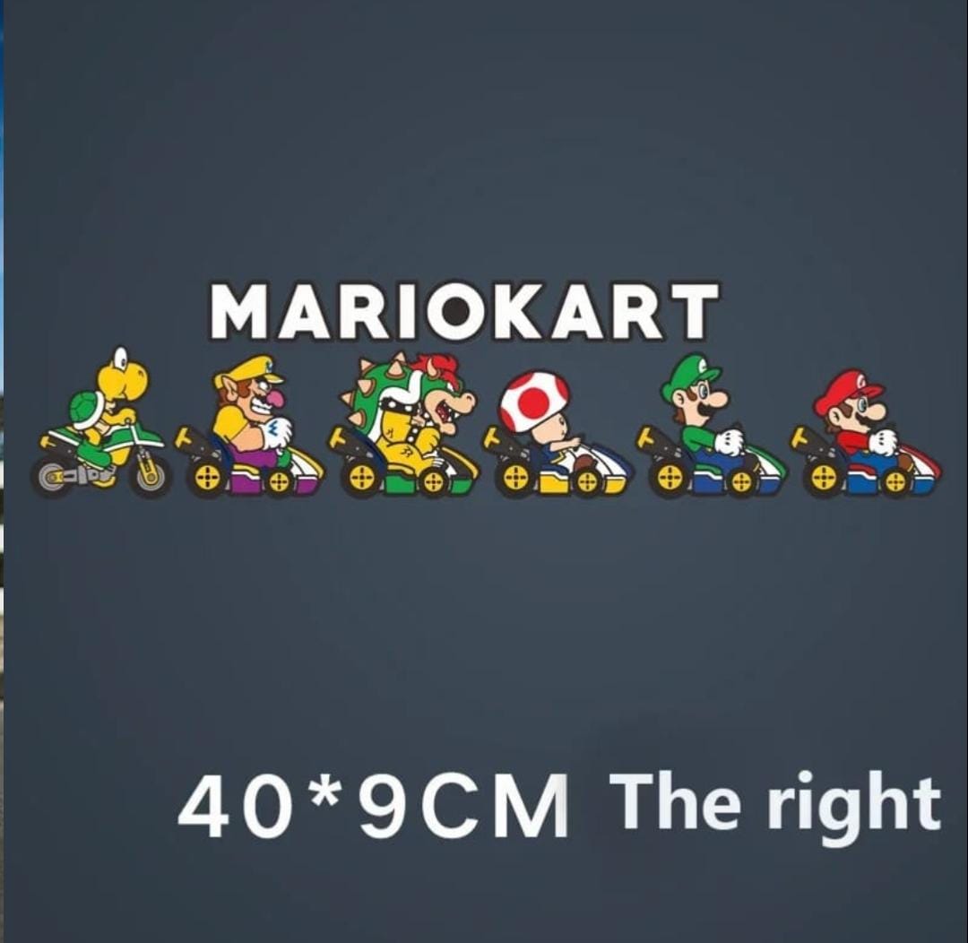 Pegatina Mario Kart