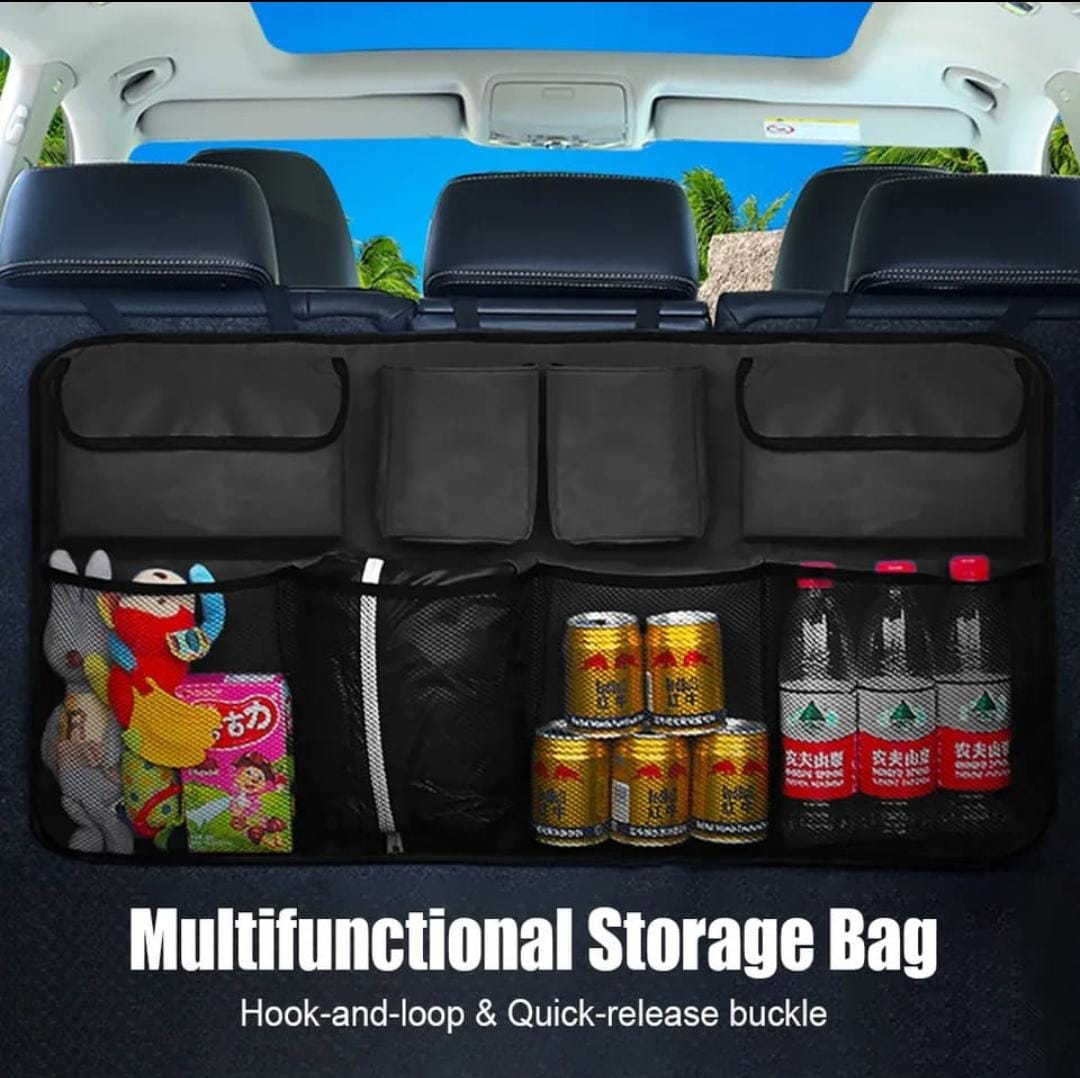 Organizador asiento trasero