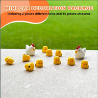 Familia Pollito Set 12pcs