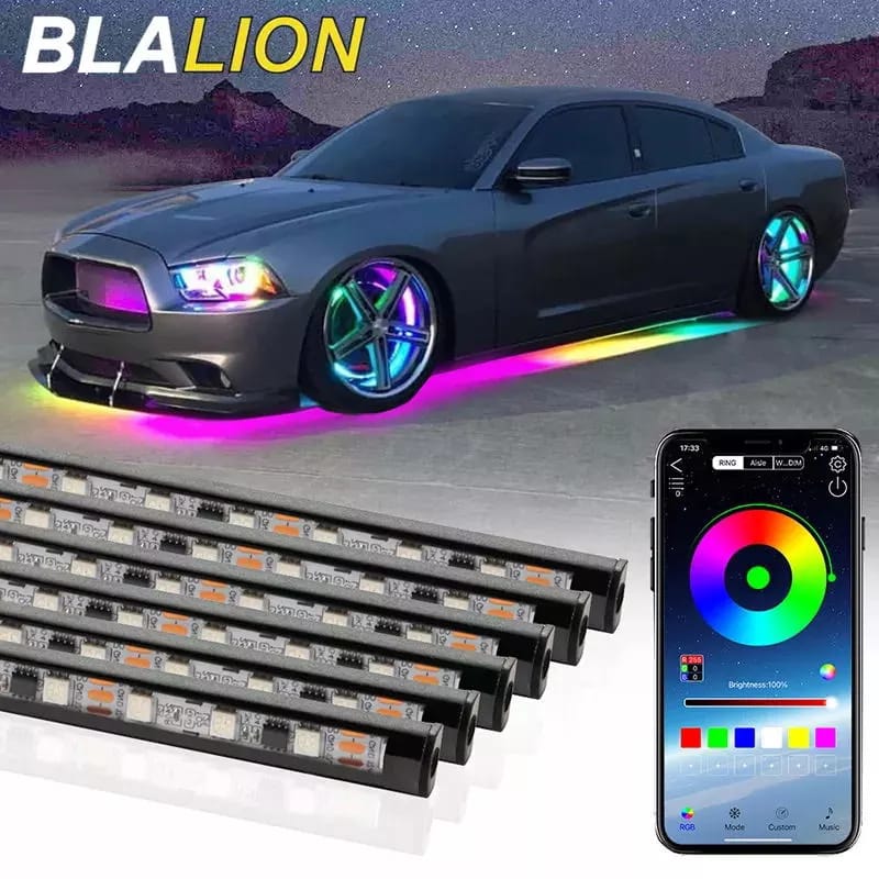 Luces inferiores led multicolor APPS celular