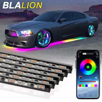 Luces inferiores led multicolor APPS celular