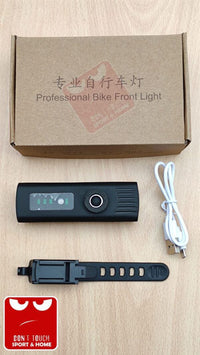 Luz delantera bicicleta luminosidad variable