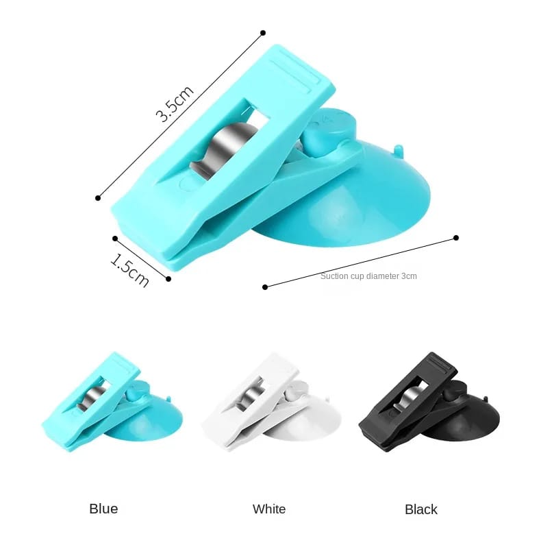 Clip montaje interior coche 6pcs negro