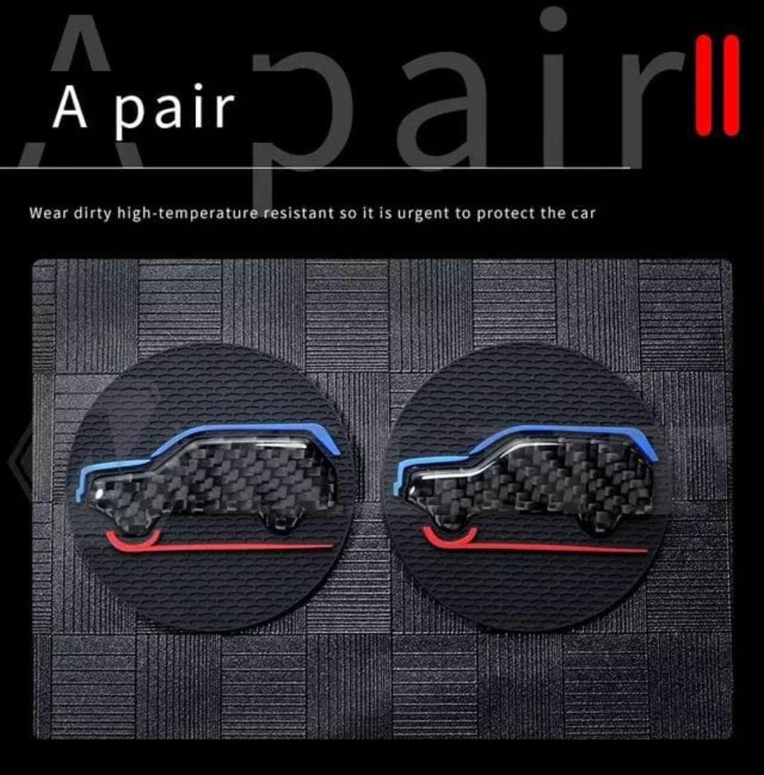 Posavasos car fibra/silicone