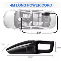 Aspiradora manual 12v 120w
