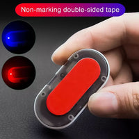 Luz seguridad simula antirrobo