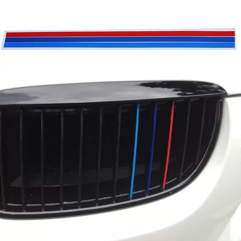 Pegatina frontal tira colores