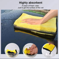 Toalla Lavado automático Microfibra Yelow