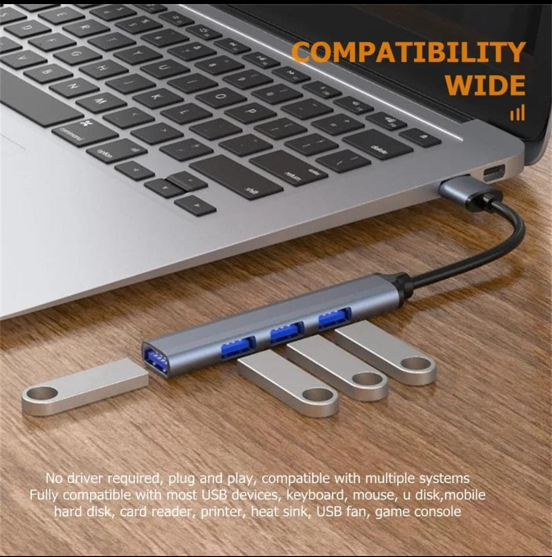 Adaptador Múltiple Entrada USB