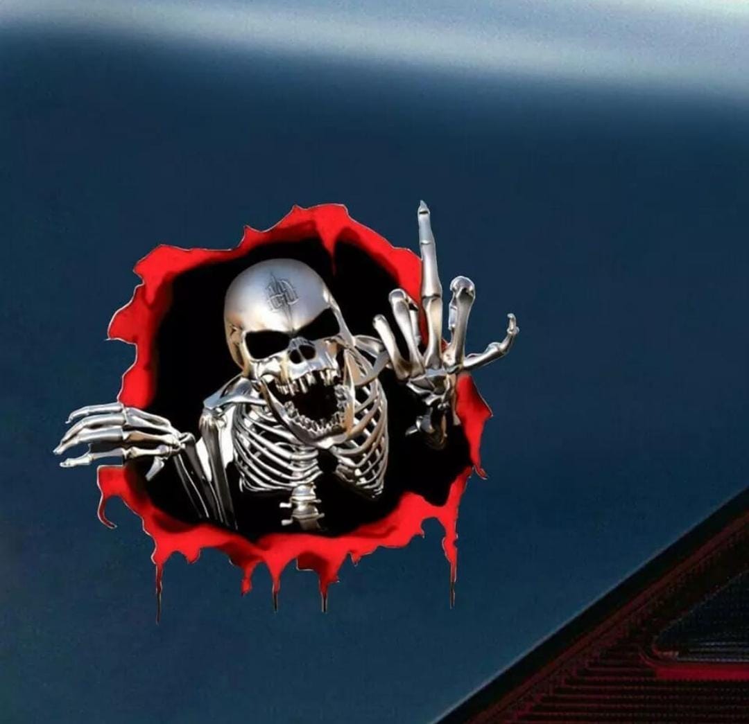 Calavera Tapa Combustible