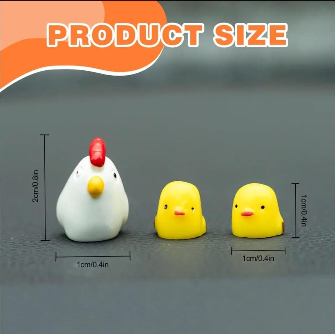 Familia Pollito Set 12pcs