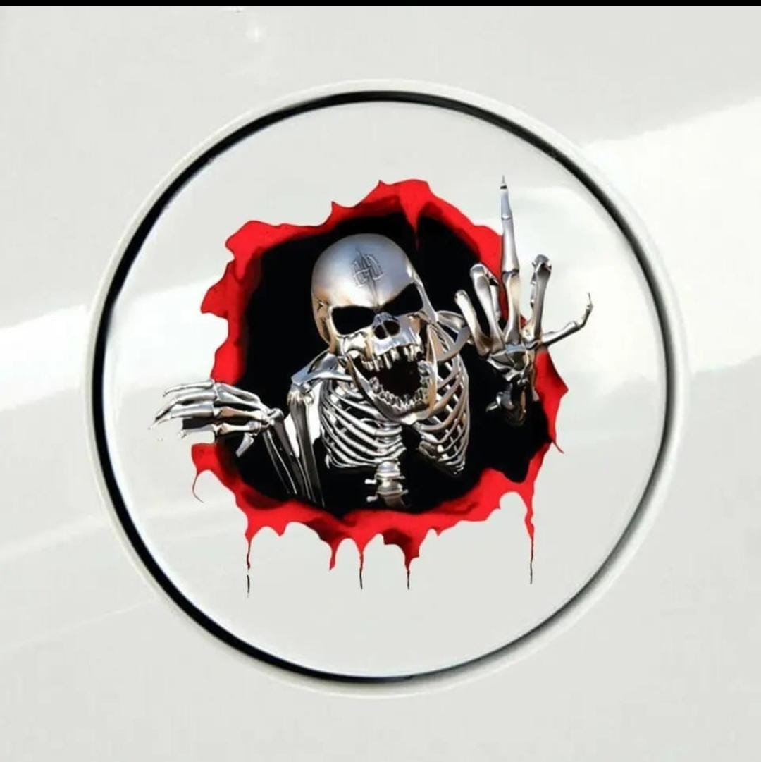 Calavera Tapa Combustible