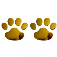 Pegatina Pet Huella Gold Silver 3D